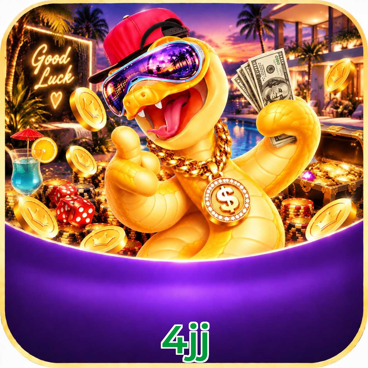 Jackpots milionários disponíveis para ganhar na 4jj
